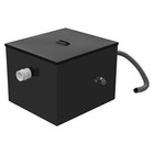 Commercial Grease Interceptor Grease Trap 20lbs 2 2gpm Carbon Steel With Filter