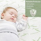 Bamboo Mattress Protector Hypoallergenic   Breathable Waterproof Mattress Cover