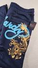 Ed Hardy Double Dragon Sweatpants Joggers Mens Printed Graphics Pick Your Size
