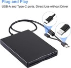Floppy Disk Reader  3 5 Inch External Usb   Type-c 1 44mb Fdd Floppy Disk Drive 