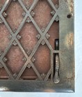 Register Grate Pressed Steel Mid Century Rusted Metal Architectural 16   x13   