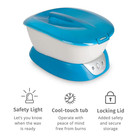 Homedics Paraffin Wax Machine For Hands - Hypoallergenic Hot Wax Hand Therapy To