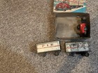1960   s Tin Litho Friction Pie Tandem Truck And Trailer Original Box