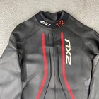 2xu T 2 Triathlon Wetsuit Mens Large Black Performance Nylon Swimwear