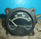 Ge General Electric C-240 Dc Ammeter 0-240 Amps W  Weston Shunt