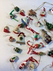 Lot 30  Christmas Ornaments Small Miniature Tree Figures Santa Precious Moment