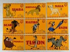 Disney s The Lion King I Skybox Complete Foil Embossed Chase Card Set   Promo S1