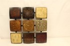 Metal Wall Art Decorative Modern Wall Sculpture Brown Bronze Tones 