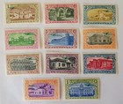 Guatemala  interior  Airmail Stamps  1939  Sc c100-110  Mint  Vlh  Og  Cmplt Set