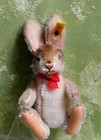 Vintage Steiff  Easter Bunny Rabbit Niki- 8 1 2   Mohair  Germany   Ear Button