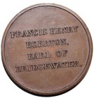 1829 Great Britain Earl Of Bridgewater Death Medal