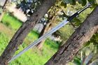 Shard    Custom Hand Forged D2 Steel Viking Ancient Sword Battle Ready Sword cover