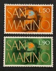Travelstamps  San Marino Stamps Scott  858-849 Centenary Of The U p u  Mnh Og