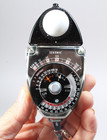 Sekonic L-28 C2 Studio Deluxe Light Meter In Case W Slide Set   Manual Us Seller