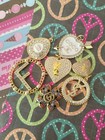 Lot Of 7 Ysl Gucci  Chanel Zipperpull Charm Button 