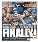 New York Post Newspaper Party Like It   s 1999 Ny Knicks Nba Playoff Final 5 26 26