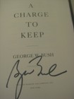 Charge To Keep President George W  Bush Signed 1st Edition History Autobiography