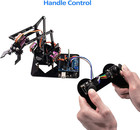 Lafvin 4dof Acrylic Robot Mechanical Arm Claw Kit Compatible With Arduino Ide 
