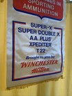 Vintage Winchester Rifle Ammunition Banner 