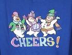 Vintage Bob Mackie Wearable Art Women s Snowman Crew Neck Sweatshirt Size 2xl