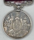 Rare Original British Army Ls gc Medal Officially Impressed Named Warwickshire