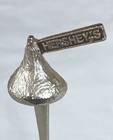 Vtg Hershey s Chocolate Kiss Bell Metal