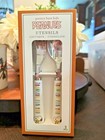 Pottery Barn School Lunch Utensil Set Snoopy Dog Party Holiday Halloween Disney