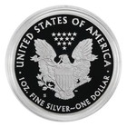 2012-s Proof  1 American Silver Eagle Capsule