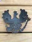 Pickelhaube spiked Helmet-e m  Grey Steel Wartime Prussian Frontplate-free Ship