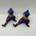 Hand Painted Midcentury Holland Mold Pixie Figurines Collectible Lot Of 2