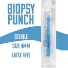 4mm Biopsy Punch  Sterile  Each