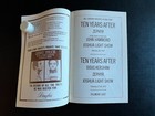 Fillmore East Concert Program - Bill Graham Feb 27-28  1970 - Ten Years After