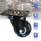 2 4 Pack 2  Swivel Casters - Heavy Duty Wheels With Brake   Safety Plate Base Us