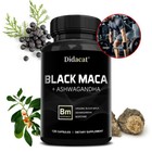 Maca Extract - Testosteron Booster Monster Test For Men  30 To 120 Capsules
