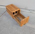 Antique Globe Wernicke Oak Wood File Cabinet Drawer Box Law Transfer Case G-891