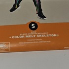 New Color Melt Skeleton Halloween Costume Boy Girl Small Glows Under Blacklight