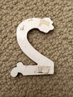 Sevi Hand Painted Wooden Number 3  - White  2  - Child Baby Wall Decor
