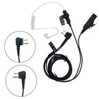 Ptt Mic Police Security Surveillance Earpiece For Motorola Two Way Radio Cp200
