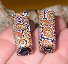 Antique Large Venetian Millefiori Square Italian Cane Glass Beads  African Trade