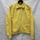 Vintage Polo Ralph Lauren Harrington Jacket Men   s Large Yellow Pony Preppy