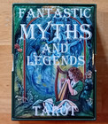 Fantastic Myths And Legends Tarot Set  Htf 80-card Deck  Book   Altar Cloth 