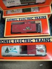 Lionel O Gauge Christmas Holiday Train Cars Lot Of 5  New In Original Boxes 90s