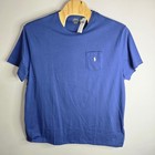 Polo Ralph Lauren Mens Xxl Blue Classic Fit Crew Neck Pocket T Shirt Nwt