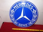 Vintage Mercedes Benz Luxury Car Truck Suv 12  Gasoline Oil Porcelain Metal Sign