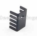 20pcs To-220 Heat Sink Black 19x15x10mm Aluminum For Led Power Transistors New