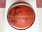 2024 Men s Usa Team Autographed Basketball Paris Olympics W  Coa