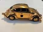 Schuco Wind Up Gold Plated 50th Anniversary Vw Toy Car W  Packaging   Cert 