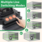 Laser Level   Laser Level With Tripod  4 X 360 Self Leveling Laser Measuring Too