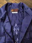 Guayaberas Yucatecas Satin Shirt Men s Xl 42 Mexican Cuban Copacabana Blue 