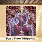 Tool Lateralus 4 x4  Banner Album Cover Art Fabric Poster Flag Tapestry